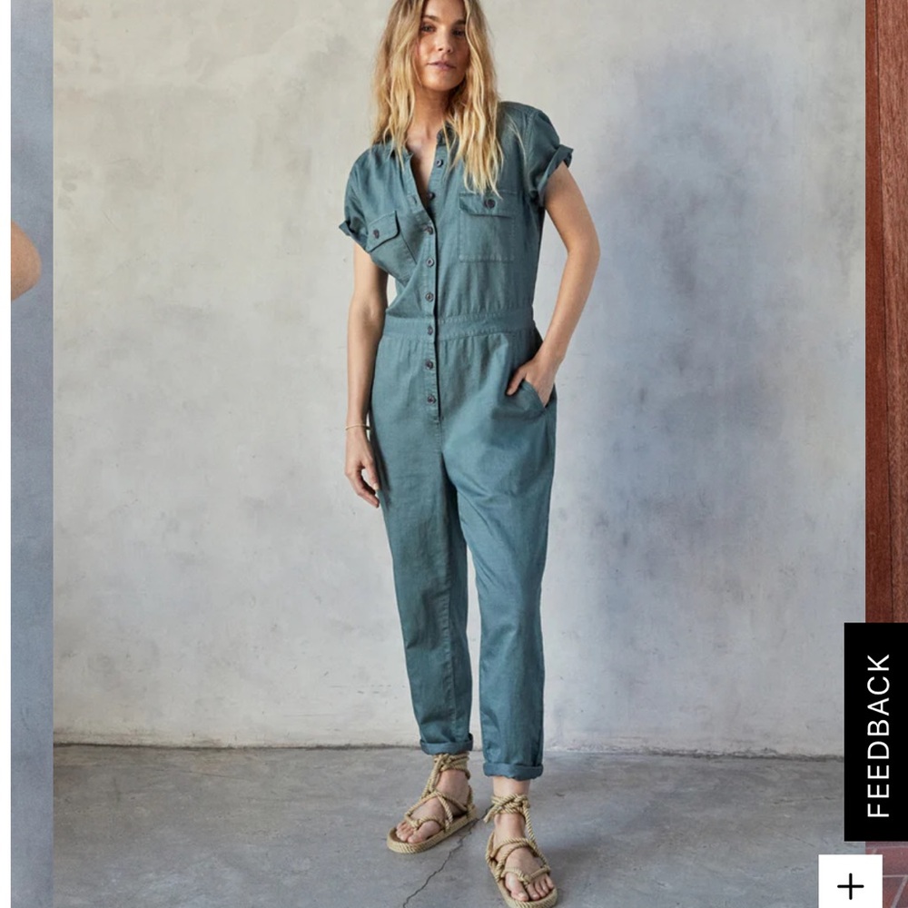Last Chance outerknown S.E.A. utility jumpsuit charcoal